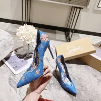 Cheap Christian Louboutin High-heeled shoes For Women #1409510 Replica Wholesale [$98.00 USD] [ITEM#1409510] on Replica Christian Louboutin High-heeled shoes