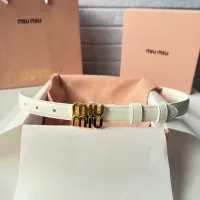 Cheap MIU MIU AAA Quality Belts For Women #1409544 Replica Wholesale [$52.00 USD] [ITEM#1409544] on Replica MIU MIU AAA Quality Belts
