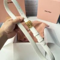 Cheap MIU MIU AAA Quality Belts For Women #1409544 Replica Wholesale [$52.00 USD] [ITEM#1409544] on Replica MIU MIU AAA Quality Belts