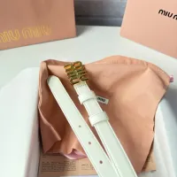 Cheap MIU MIU AAA Quality Belts For Women #1409544 Replica Wholesale [$52.00 USD] [ITEM#1409544] on Replica MIU MIU AAA Quality Belts