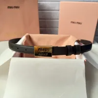Cheap MIU MIU AAA Quality Belts For Women #1409547 Replica Wholesale [$52.00 USD] [ITEM#1409547] on Replica MIU MIU AAA Quality Belts