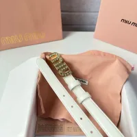 Cheap MIU MIU AAA Quality Belts For Women #1409548 Replica Wholesale [$52.00 USD] [ITEM#1409548] on Replica MIU MIU AAA Quality Belts