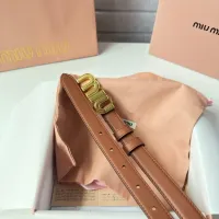 Cheap MIU MIU AAA Quality Belts For Women #1409550 Replica Wholesale [$52.00 USD] [ITEM#1409550] on Replica MIU MIU AAA Quality Belts
