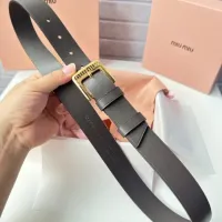 Cheap MIU MIU AAA Quality Belts For Women #1409553 Replica Wholesale [$52.00 USD] [ITEM#1409553] on Replica MIU MIU AAA Quality Belts