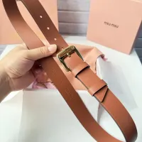 Cheap MIU MIU AAA Quality Belts For Women #1409555 Replica Wholesale [$52.00 USD] [ITEM#1409555] on Replica MIU MIU AAA Quality Belts