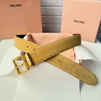 Cheap MIU MIU AAA Quality Belts For Women #1409559 Replica Wholesale [$52.00 USD] [ITEM#1409559] on Replica MIU MIU AAA Quality Belts