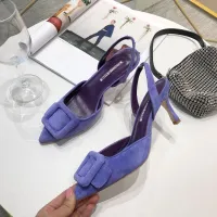 Cheap Manolo Blahnik Sandals For Women #1409568 Replica Wholesale [$98.00 USD] [ITEM#1409568] on Replica Manolo Blahnik Sandals