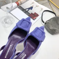 Cheap Manolo Blahnik Sandals For Women #1409568 Replica Wholesale [$98.00 USD] [ITEM#1409568] on Replica Manolo Blahnik Sandals