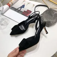 Cheap Manolo Blahnik Sandals For Women #1409569 Replica Wholesale [$98.00 USD] [ITEM#1409569] on Replica Manolo Blahnik Sandals