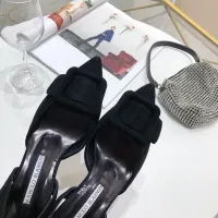 Cheap Manolo Blahnik Sandals For Women #1409569 Replica Wholesale [$98.00 USD] [ITEM#1409569] on Replica Manolo Blahnik Sandals