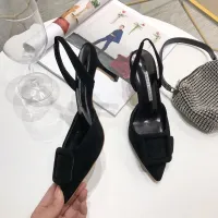 Cheap Manolo Blahnik Sandals For Women #1409569 Replica Wholesale [$98.00 USD] [ITEM#1409569] on Replica Manolo Blahnik Sandals