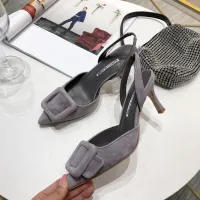 Cheap Manolo Blahnik Sandals For Women #1409570 Replica Wholesale [$98.00 USD] [ITEM#1409570] on Replica Manolo Blahnik Sandals