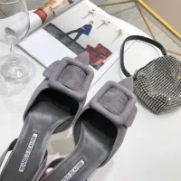 Cheap Manolo Blahnik Sandals For Women #1409570 Replica Wholesale [$98.00 USD] [ITEM#1409570] on Replica Manolo Blahnik Sandals