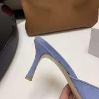 Cheap Manolo Blahnik Slippers For Women #1409576 Replica Wholesale [$96.00 USD] [ITEM#1409576] on Replica Manolo Blahnik Slippers