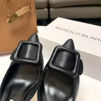 Cheap Manolo Blahnik Slippers For Women #1409578 Replica Wholesale [$96.00 USD] [ITEM#1409578] on Replica Manolo Blahnik Slippers