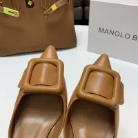 Cheap Manolo Blahnik Slippers For Women #1409579 Replica Wholesale [$96.00 USD] [ITEM#1409579] on Replica Manolo Blahnik Slippers