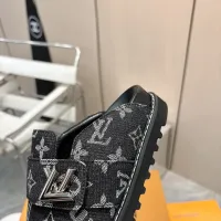 Cheap Louis Vuitton Slippers For Women #1409582 Replica Wholesale [$105.00 USD] [ITEM#1409582] on Replica Louis Vuitton Slippers