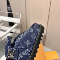 Cheap Louis Vuitton Slippers For Women #1409584 Replica Wholesale [$105.00 USD] [ITEM#1409584] on Replica Louis Vuitton Slippers