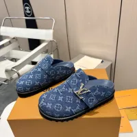 Cheap Louis Vuitton Slippers For Women #1409586 Replica Wholesale [$105.00 USD] [ITEM#1409586] on Replica Louis Vuitton Slippers