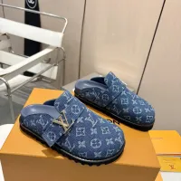 Cheap Louis Vuitton Slippers For Women #1409586 Replica Wholesale [$105.00 USD] [ITEM#1409586] on Replica Louis Vuitton Slippers