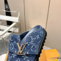 Cheap Louis Vuitton Slippers For Men #1409587 Replica Wholesale [$105.00 USD] [ITEM#1409587] on Replica Louis Vuitton Slippers