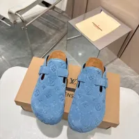 Cheap Louis Vuitton Slippers For Women #1409605 Replica Wholesale [$105.00 USD] [ITEM#1409605] on Replica Louis Vuitton Slippers
