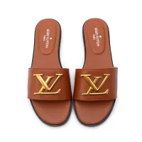 Cheap Louis Vuitton Slippers For Women #1409628 Replica Wholesale [$85.00 USD] [ITEM#1409628] on Replica Louis Vuitton Slippers