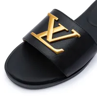Cheap Louis Vuitton Slippers For Women #1409629 Replica Wholesale [$85.00 USD] [ITEM#1409629] on Replica Louis Vuitton Slippers