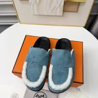 Cheap Hermes Slippers For Women #1409648 Replica Wholesale [$96.00 USD] [ITEM#1409648] on Replica Hermes Slippers