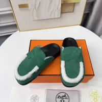 Cheap Hermes Slippers For Women #1409650 Replica Wholesale [$96.00 USD] [ITEM#1409650] on Replica Hermes Slippers