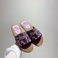 Cheap Dolce &amp; Gabbana D&amp;G Slippers For Women #1409670 Replica Wholesale [$88.00 USD] [ITEM#1409670] on Replica Dolce &amp; Gabbana D&amp;G Slippers