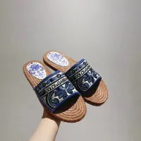 Cheap Dolce &amp; Gabbana D&amp;G Slippers For Women #1409671 Replica Wholesale [$88.00 USD] [ITEM#1409671] on Replica Dolce &amp; Gabbana D&amp;G Slippers