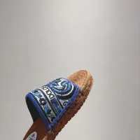 Cheap Dolce &amp; Gabbana D&amp;G Slippers For Women #1409671 Replica Wholesale [$88.00 USD] [ITEM#1409671] on Replica Dolce &amp; Gabbana D&amp;G Slippers