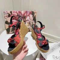 Cheap Dolce &amp; Gabbana D&amp;G Sandal For Women #1409680 Replica Wholesale [$118.00 USD] [ITEM#1409680] on Replica Dolce &amp; Gabbana D&amp;G Sandal