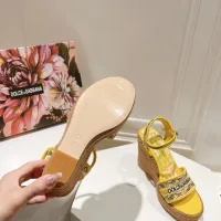 Cheap Dolce &amp; Gabbana D&amp;G Sandal For Women #1409683 Replica Wholesale [$118.00 USD] [ITEM#1409683] on Replica Dolce &amp; Gabbana D&amp;G Sandal