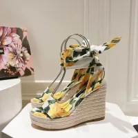 Cheap Dolce &amp; Gabbana D&amp;G Sandal For Women #1409684 Replica Wholesale [$118.00 USD] [ITEM#1409684] on Replica Dolce &amp; Gabbana D&amp;G Sandal