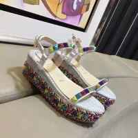 Cheap Christian Louboutin CL Sandal For Women #1409685 Replica Wholesale [$98.00 USD] [ITEM#1409685] on Replica Christian Louboutin CL Sandal