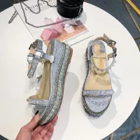 Cheap Christian Louboutin CL Sandal For Women #1409687 Replica Wholesale [$98.00 USD] [ITEM#1409687] on Replica Christian Louboutin CL Sandal