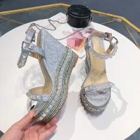 Cheap Christian Louboutin CL Sandal For Women #1409689 Replica Wholesale [$98.00 USD] [ITEM#1409689] on Replica Christian Louboutin CL Sandal