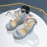 Cheap Christian Louboutin CL Sandal For Women #1409689 Replica Wholesale [$98.00 USD] [ITEM#1409689] on Replica Christian Louboutin CL Sandal