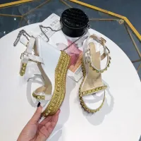 Cheap Christian Louboutin CL Sandal For Women #1409691 Replica Wholesale [$98.00 USD] [ITEM#1409691] on Replica Christian Louboutin CL Sandal