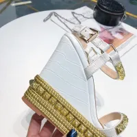 Cheap Christian Louboutin CL Sandal For Women #1409691 Replica Wholesale [$98.00 USD] [ITEM#1409691] on Replica Christian Louboutin CL Sandal