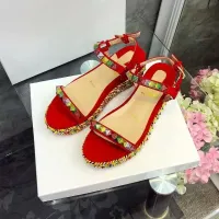 Cheap Christian Louboutin CL Sandal For Women #1409698 Replica Wholesale [$98.00 USD] [ITEM#1409698] on Replica Christian Louboutin CL Sandal