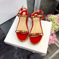 Cheap Christian Louboutin CL Sandal For Women #1409698 Replica Wholesale [$98.00 USD] [ITEM#1409698] on Replica Christian Louboutin CL Sandal