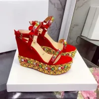 Cheap Christian Louboutin CL Sandal For Women #1409699 Replica Wholesale [$98.00 USD] [ITEM#1409699] on Replica Christian Louboutin CL Sandal