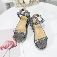 Cheap Christian Louboutin CL Sandal For Women #1409700 Replica Wholesale [$98.00 USD] [ITEM#1409700] on Replica Christian Louboutin CL Sandal