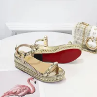 Cheap Christian Louboutin CL Sandal For Women #1409702 Replica Wholesale [$98.00 USD] [ITEM#1409702] on Replica Christian Louboutin CL Sandal