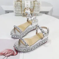 Cheap Christian Louboutin CL Sandal For Women #1409703 Replica Wholesale [$98.00 USD] [ITEM#1409703] on Replica Christian Louboutin CL Sandal