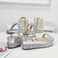 Cheap Christian Louboutin CL Sandal For Women #1409703 Replica Wholesale [$98.00 USD] [ITEM#1409703] on Replica Christian Louboutin CL Sandal