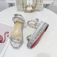 Cheap Christian Louboutin CL Sandal For Women #1409703 Replica Wholesale [$98.00 USD] [ITEM#1409703] on Replica Christian Louboutin CL Sandal
